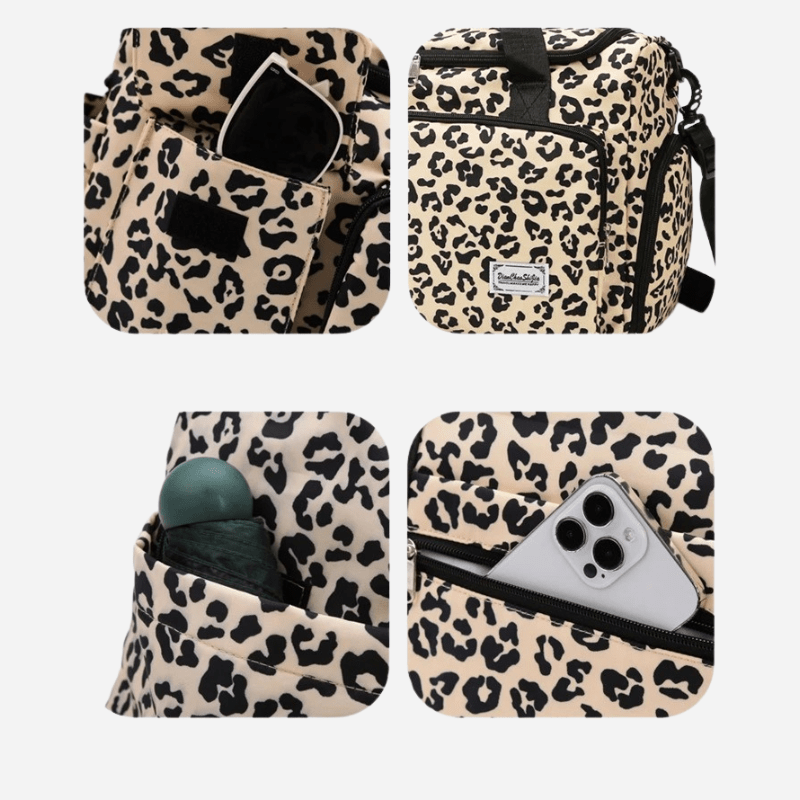 Sac de voyage souple femme - Léopard Dailysac