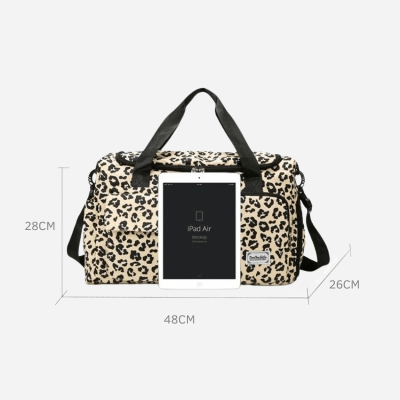 Sac de voyage souple femme - Léopard Dailysac