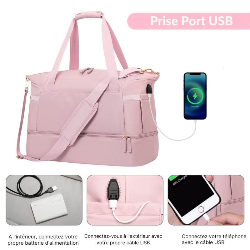 Sac de Voyage Sport Femme - Yoga Dailysac