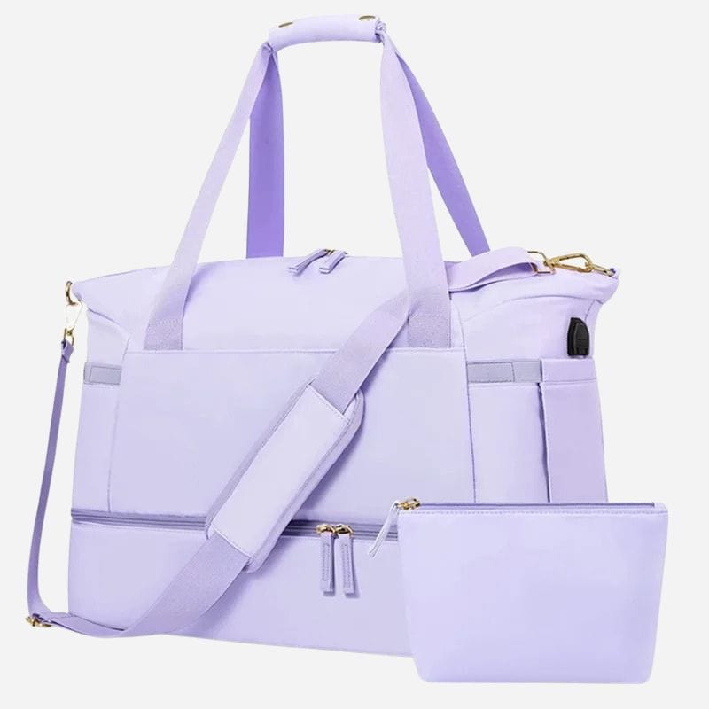 Sac de Voyage Sport Femme - Yoga Violet Dailysac