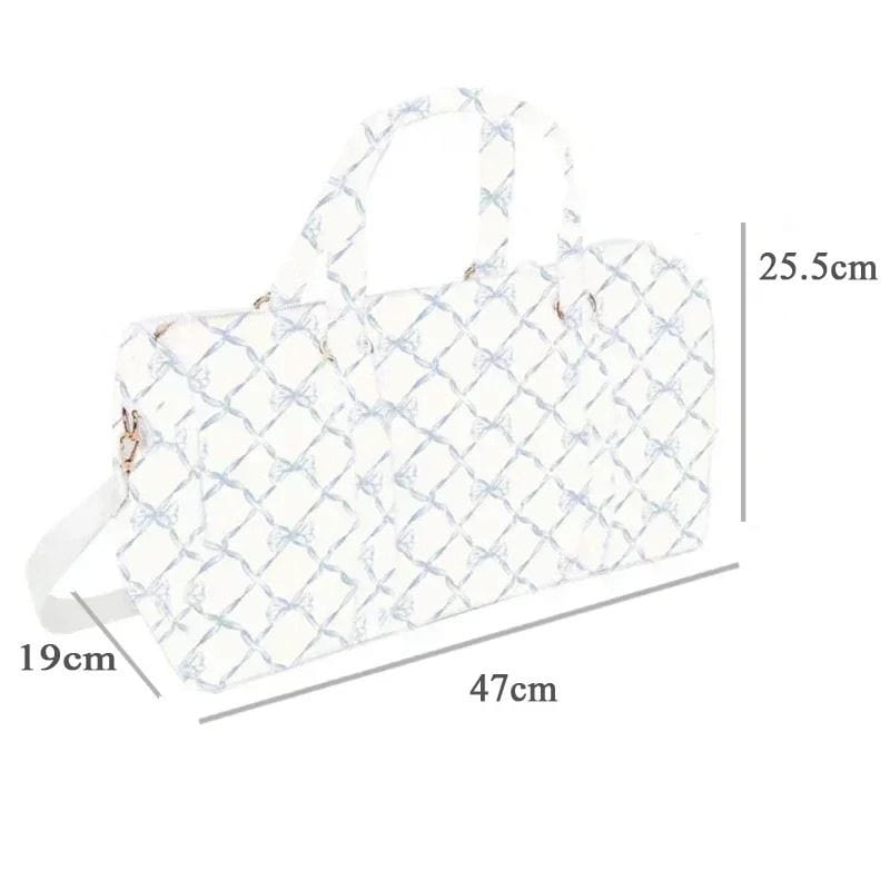 Sac fleuri bandoulière Dailysac