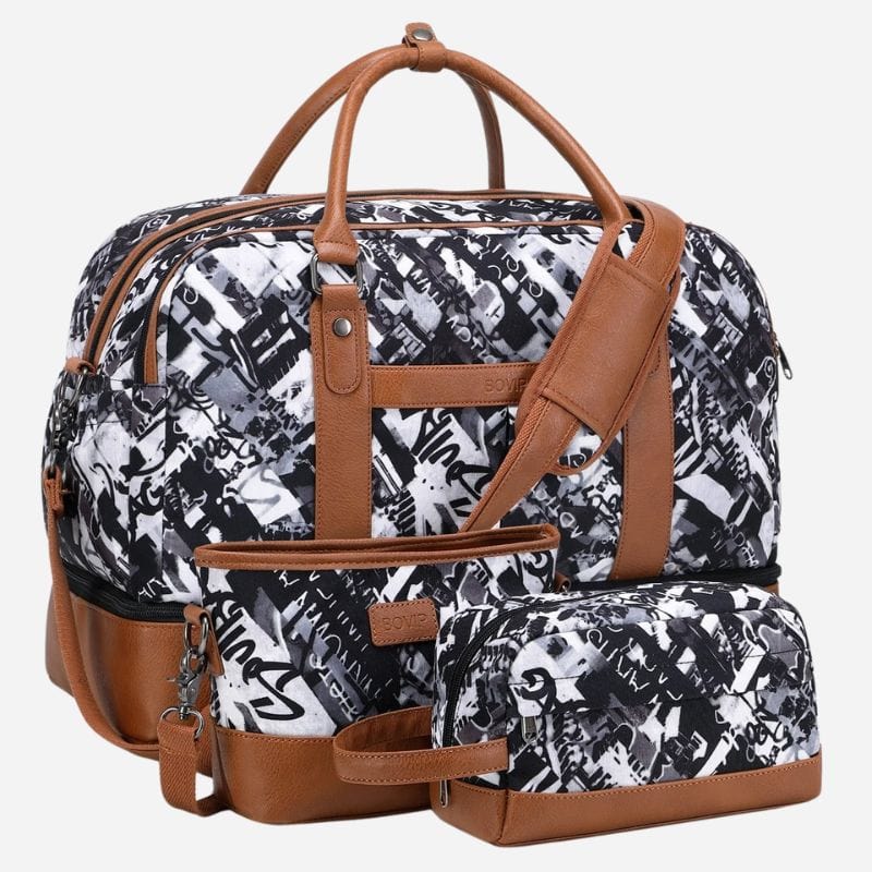 Sac taille cabine Noir gris Dailysac